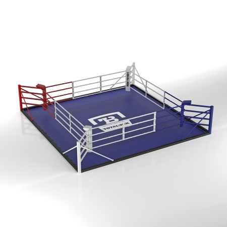 Купить Ринг боксерский напольный Totalbox в балке 5х5м в Невьянске 