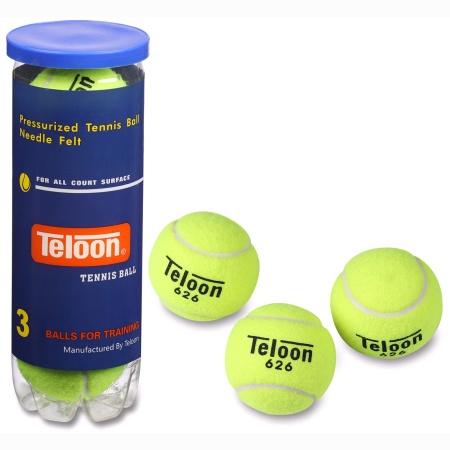 Купить Мяч для большого тенниса Teloon 626Т Р3  (3 шт) в Невьянске 