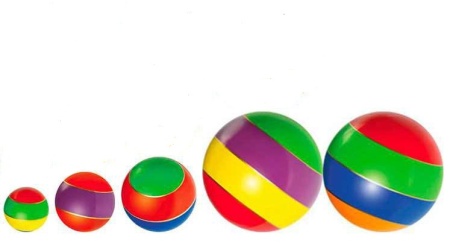 Купить Мячи резиновые (комплект из 5 мячей различного диаметра) в Невьянске 
