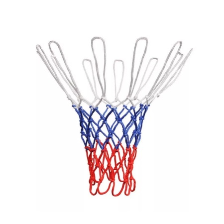 Купить Сетка баскетбольная, Д 3,5 мм, «Триколор», цветная в Невьянске 