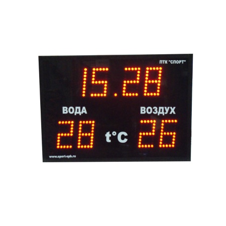 Купить Часы-термометр СТ1.13-2t для бассейна в Невьянске 