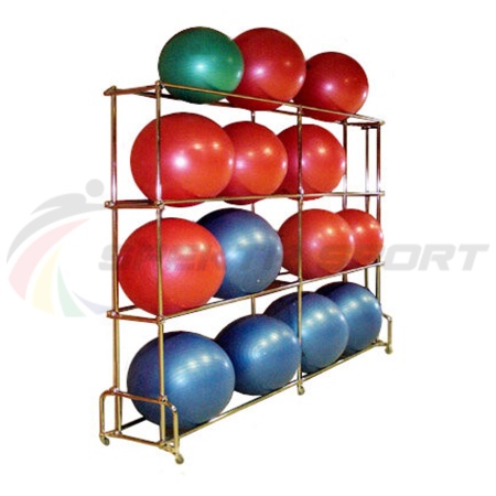 Купить Стеллаж для гимнастических мячей 16 шт в Невьянске 